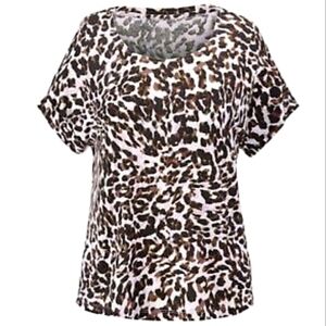 Cabi Leopard Animal Print top. 3414